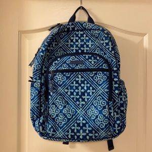 Vera Bradley Campus Backpack Cuban Tiles
